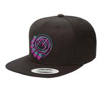 Blink 182 Snapback cap Double Six Arrows Band Logo Nuovo Ufficiale Nero Snapback