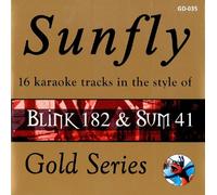 Blink 182 - Sunfly Gold Series Karaoke CDG GD-035 Blink 182 & Sum 41