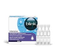 Blink Intensive Monodose Gocce Oculari per Occhi Secchi, 20 x 0,4 ml | Bausch + Lomb, Acido Ialuronico, Monodose, Compatibile con Lenti a Contatto