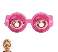 Blink & Wink Novelty Glasses - The Ultimate Selfie Accessory, Interactive Blinking Winking Glasses, Gift for Kid (Pink)