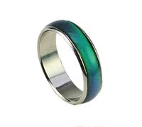 Blinkee One Classic Settanta Anello umore Dimensione 9 con 1 anello umore elettronico gratuito Rainbow | Capire ed esprimere i tuoi sentimenti