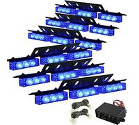 Blinker Flash Light, Riloer 54 LED Luci Stroboscopiche di Emergenza per Auto, Camion, Rimorchi, Barre di Luci di Emergenza