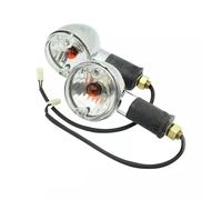 Blinker Frecce Anteriore e Posteriore Lente Trasparente per Royal Enfield Epoca