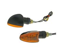 Set Intermittenti Universali Braccio Flessibile Corto 12v21w per Moto Ricambi