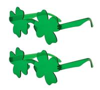 Blinket Occhiali da sole da donna con trifoglio verde irlandese per festa di San Patrizio, Stile 1., 1