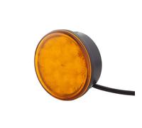 Blinkleuchte Posteriore 24 V LED HELLA 2 LED Giallo Amber Cromato SCANIA