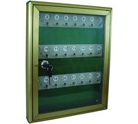 Blinky 26235-24 Bacheca Portachiavi in Alluminio con 24 Posti, 29x37x4 cm