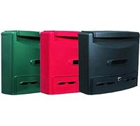 Blinky 27285-20 Euro-Maxi Cassetta per Lettere, 29x10x39, Nera