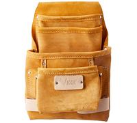 BORSA CARPENTIERE PORTATTREZZI PORTAUTENSILI EDILIZIA IN VERA PELLE CUOIO DENVER