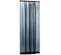Blinky 74210 Zanzariere a Strisce Eccostri, 4 Bandelle, 100 x 250 cm, Antracite