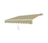 Blinky 9690814 Tenda da Sole Avvolgibile, 195x150 cm, Rigato Giallo