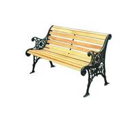 11101 BLINKY PANCHINA GHISA LEGNO PB12 CON SCHIENALE NERA 96940-30/3