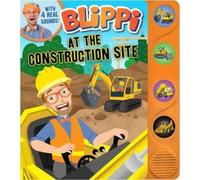 Blippi: At the Construction Site (Libro di cartone) 4-Button Sound Books