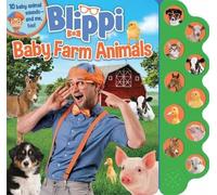 Blippi: Baby Farm Animals (Libro di cartone) 10-Button Sound Books