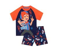 Blippi Pigiama Pigiami per Ragazzi | Pigiamone Ragazzo Multicolore 6-7 Anni