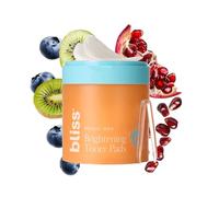 Bliss Dischi Tonificanti Bright Idea Con Vitamina C E Peptidi | 12% Idratazione + Complesso Illuminante Per Una Pelle Radiante E Liscia | Aiuta A Ridurre L'aspetto Di Macchie Scure E Raffreddare
