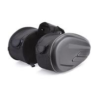 Blissbuilt 1 Paio di Borse Laterali per Moto,Borse da Sella per Moto Grandi espandibili Impermeabili 36L-58L,Borsa per Casco,Borsa da Sella per Sedile Posteriore per Maggior Parte delle Motociclette