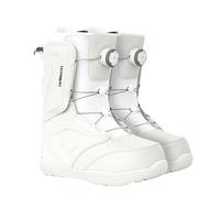 Blissbuilt Scarponi da Snowboard da Uomo Scarponi Snowboard Donna Sistema di Allacciatura Rapida all Mountain Freestyle Caldi e Comodi Snowboard Boots Unisex Nero/Bianco,Taglie 36-45