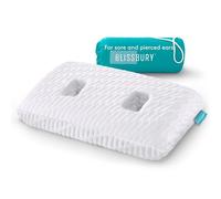 BLISSBURY Cuscino per orecchie con foro per dormire con dolore all'orecchio dolorante, cuscino regolabile in memory foam con fori per condrodermatite Dolore CNH | Protezione per piercing all'orecchio