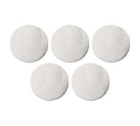 BlissfulAbode 20 stoppini circolari in lana per caminetti da tavolo, nucleo in fibra, riempitivo per stufe