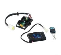 BlissfulAbode Air Diesel Riscaldatore di parcheggio Telecomando Monitor LCD Switch Kit scheda madre per riscaldatori 3KW 5KW 8KW con portata 10M 4 pulsanti controller (12V)