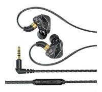BlissfulAbode Auricolari cablati da gioco esperienza audio a bassa latenza | Design in-ear sicuro, stabile durante la corsa, gli allenamenti in palestra, uno stile di vita attivo, comodo da indossare