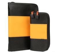 BlissfulAbode Borsa per esche da pesca, in PVC, impermeabile, pieghevole, con doppia cerniera, resistente all'usura, per pescatori, Piccolo