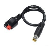 BlissfulAbode Cavo adattatore di alimentazione DC da 8,0 mm a 30 A, filo di rame 16 AWG, per autoradio, prosciutto, radio, kit di rete mobile resistente alle intemperie