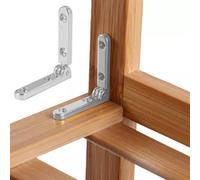 BlissfulAbode Cerniera a molla a sette lettere in lega di zinco da 90 gradi per il gabinetto di legno della scatola