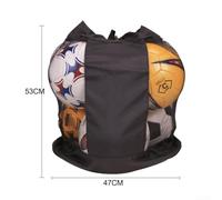 BlissfulAbode Elegante soluzione di trasporto in rete con cinghie regolabili, perfetta per gli atleti che cercano comodità sul campo (borsa a tracolla S)