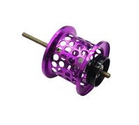 BlissfulAbode Leggero 24 per mulinello da casting Tatula 100 Micro Spool, mulinello da pesca in lega di alluminio modificato con ciotola freno galleggiante SV, lancio liscio per accessori da pesca