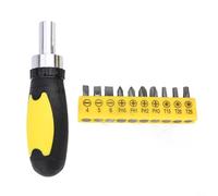 BlissfulAbode Mini chiave a cricchetto magnetica forte per avvitamento di precisione in aree ristrette (A)