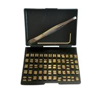 BlissfulAbode Per la codifica manuale semiautomatica di stampa della macchina di codifica dei caratteri 2 * 4 * 15cm tipografia timbratrice design elegante