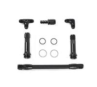 BlissfulAbode Per le prestazioni del motore AN6 Kit carburatore Set carburatore a tre vie migliorato flusso di carburante per carburatore Holley 4150