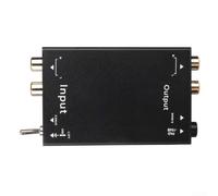BlissfulAbode per rca Audio Isolator Ground Loop Hum per eliminatore per Mixer Studio Gear - Filtro acustico passivo con custodia in lega 20Hz-20kHz