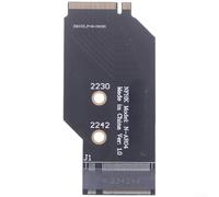 BlissfulAbode per scheda adattatore M.2 NVMe da 2230 a 2280 estensione SSD per Legion Go per Steam Deck - Metallo per convertitore pcie 4.0 con lunghezze regolabili