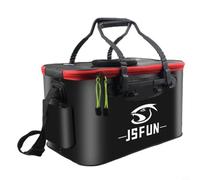 BlissfulAbode Secchio pieghevole in EVA, contenitore per pesci vivi, contenitore per pesci vivi, multifunzione, 30 cm, AK6LHW07M003PZ70P3MU