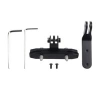 BlissfulAbode Sella Staffa di Montaggio Nero Della Bicicletta Fanale Posteriore Della Bicicletta Selle Nero Per Garmin Varia Rearview RCT715 45 66 Mm A Parte