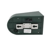 BlissfulAbode Sirena di sicurezza all'aperto solare del sensore di moto dell'allarme della luce e del suono 129dB per l'azienda agricola