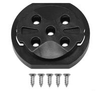 BlissfulAbode Supporto di Ricambio in Nylon per Computer da Bicicletta per Garmin per Bryton, Adattatore di Ricambio per Computer da Bicicletta (5 Set)