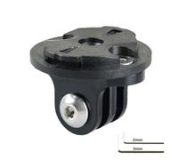 BlissfulAbode Supporto per Fotocamera, Adattatore per Computer da Bicicletta Maschio per Garmin, Colore Nero (Maschio)