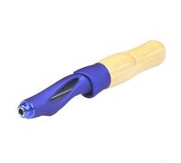 BlissfulAbode Uno strumento indispensabile per i pescatori, struttura leggera e ergonomica in legno/metallo che misura poco più di 15 cm di lunghezza (blu)