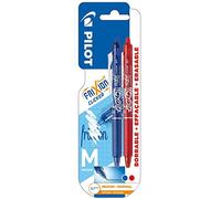 Blister 2 penne Pilot Frixion Clicker blu/rosso