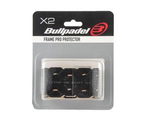 Blister (2uds) Protettore Bullpadel Frame Pro Nero Black