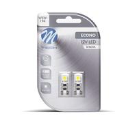 Blister 2x Lampade Lampadine LED L301 W5W 2xSMD5050 CANBUS bianco