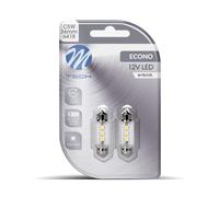 Blister 2x LED L090 C5W 36mm 3xSMD2835 bianco