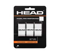 Blister 3 Pcs. Overgrip Head Padel Pro Perforato Bianco