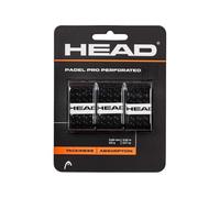 Blister 3 Pcs. Overgrip Head Padel Pro Perforato Nero