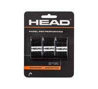 Blister 3 Pcs. Overgrip Head Padel Pro Perforato Nero