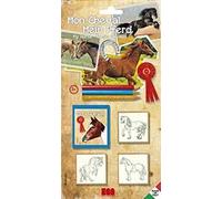 Blister 3 Timbri. Horses